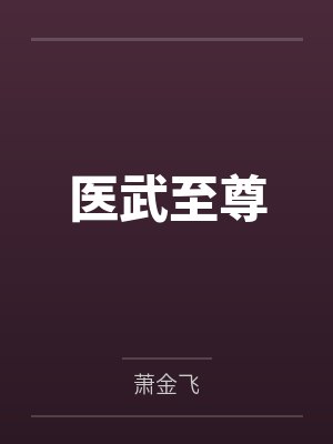 医武至尊封面