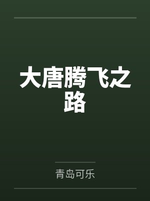 萧寒张强大唐腾飞之路封面